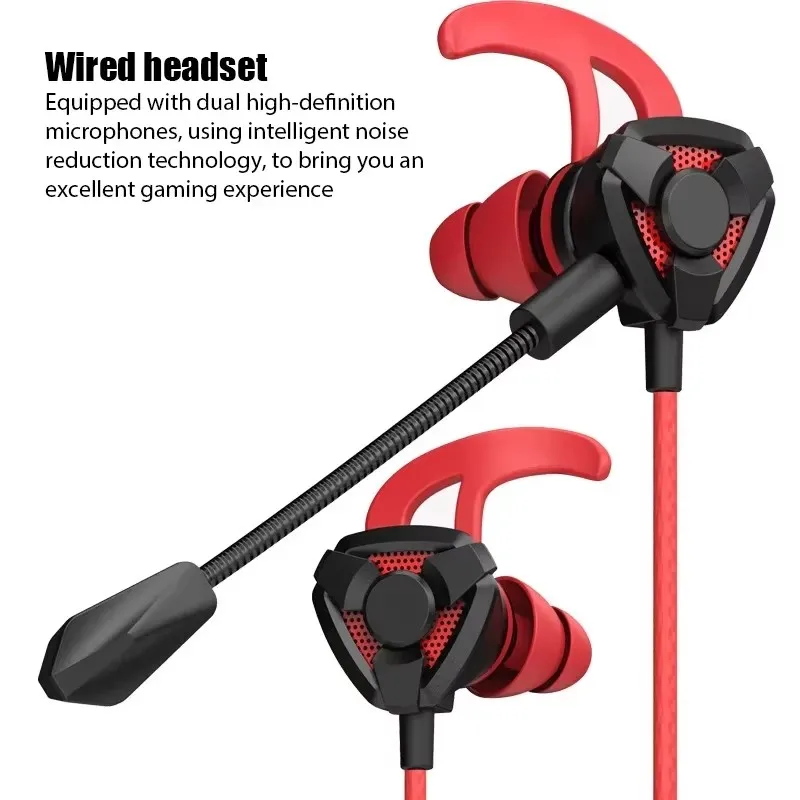 Fone de ouvido gamer com fio, fone de ouvido para jogos com microfone para pubg, ps4, csgo, telefone, tablet, laptop, jogo universal