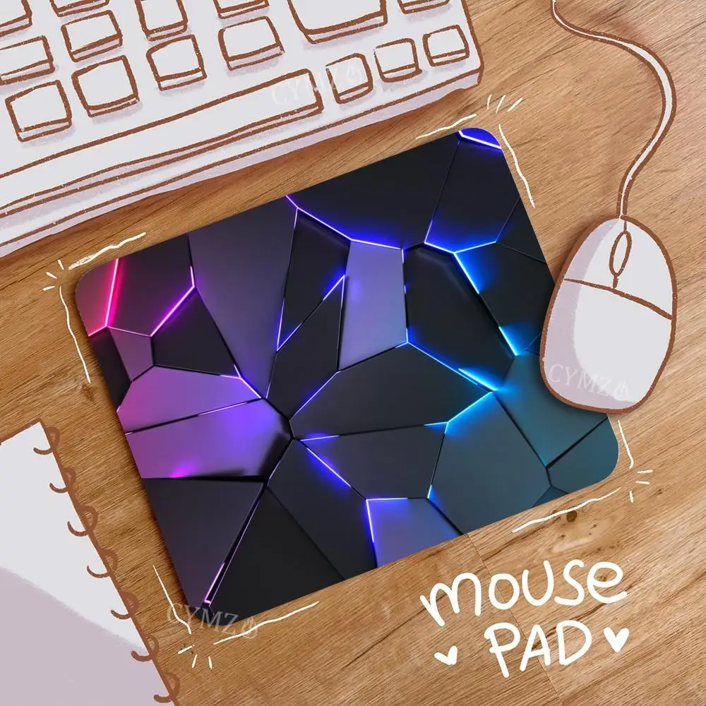 Mouse Pad Pequeno com Padrão Poligonal Estilo Cibernético, Tapete de Mesa para Gamer, Acessórios para PC, Tapetes de Jogo Adequados para Escritório e Jogos Mouse Pad Pequeno com Padrão Poligonal Estilo Cibernético, Tapete de Mesa para Gamer, Acessórios para PC, Tapetes de Jogo Adequados para Escritório e Jogos