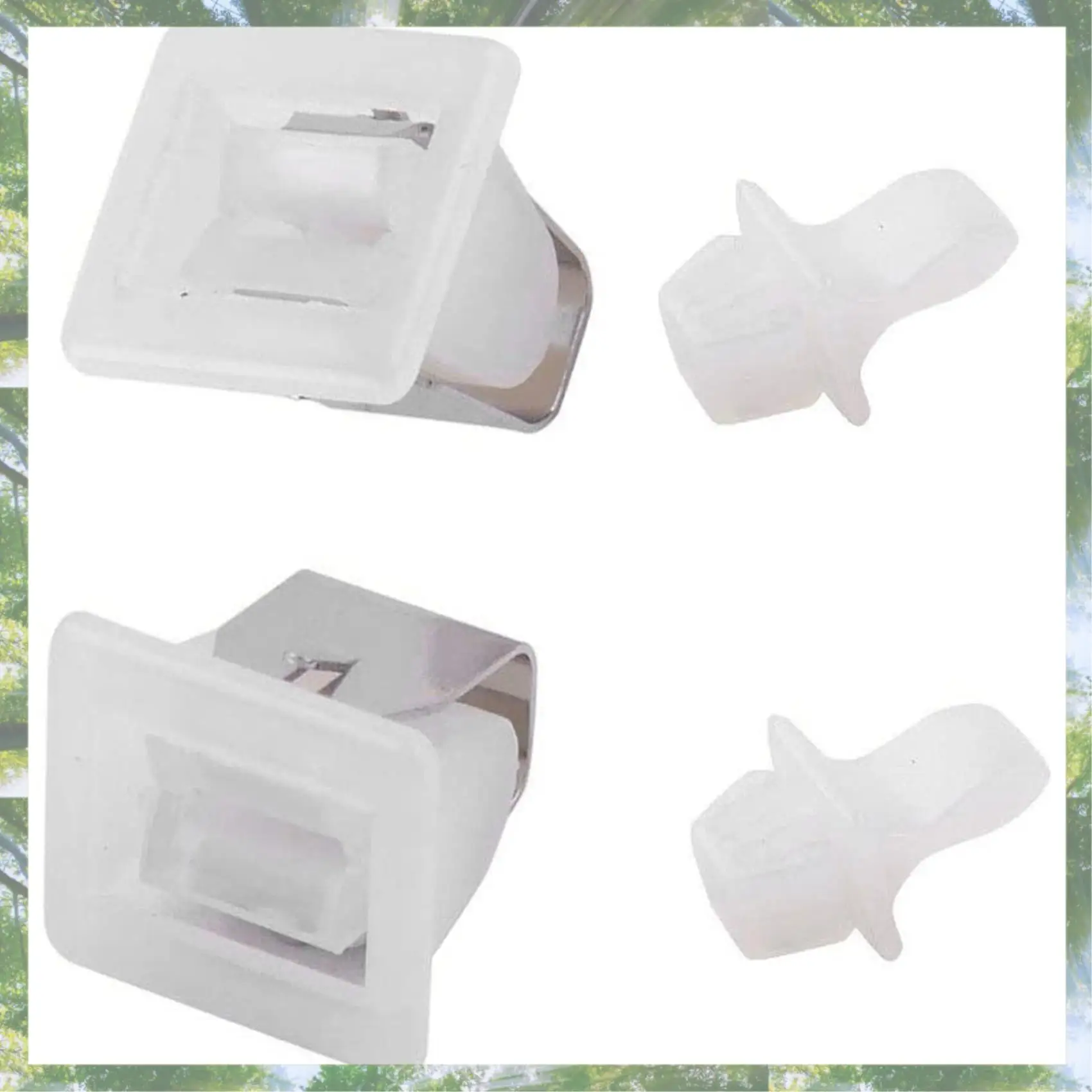 Premium-4 peças adequadas para 306436 279570 kit de trava de porta de secador, adequado para secadora de roupas Whirlpool Kenmore