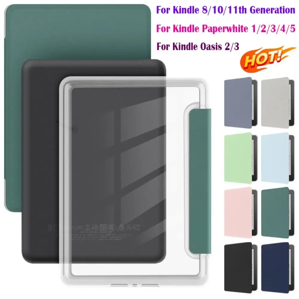 Auto Sleep and Wake Case para Kindle Paperwhite, 11ª Geração, 6-6.8 ", M2L3EK, C2V2L3 Folio Cover, 1 2 3 4 5 Auto Sleep and Wake Case para Kindle Paperwhite, 11ª Geração, 6-6.8 ", M2L3EK, C2V2L3 Folio Cover, 1 2 3 4 5