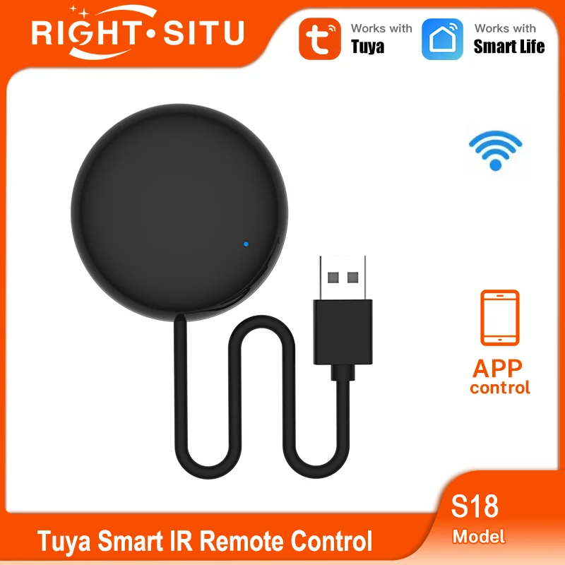 Tuya wifi ir controle remoto inteligente universal para tv ar condicionado alexa controle remoto trabalho com google casa yandex google