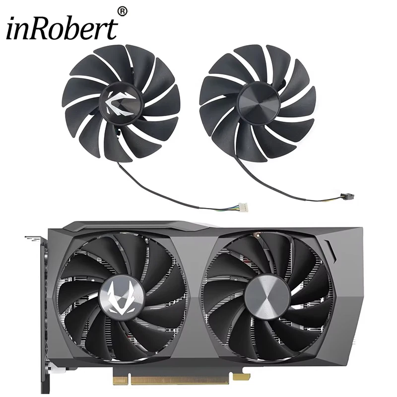88mm ga92s2u rtx3060ti rtx3060 ti gpu ventilador de placa de vídeo cooler para zotac gaming rtx 3060 ventilador de refrigeração de placa gráfica de borda dupla 88mm ga92s2u rtx3060ti rtx3060 ti gpu ventilador de placa de vídeo cooler para zotac gaming rtx 3060 ventilador de refrigeração de placa gráfica de borda dupla