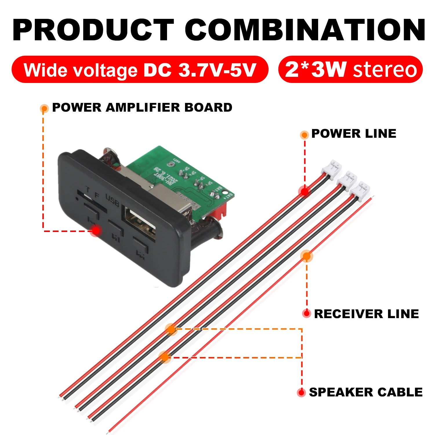 6w amplificador bluetooth mp3 placa decodificadora microfone carro mp3 player gravação usb rádio fm aux para alto-falante áudio handsfree diy