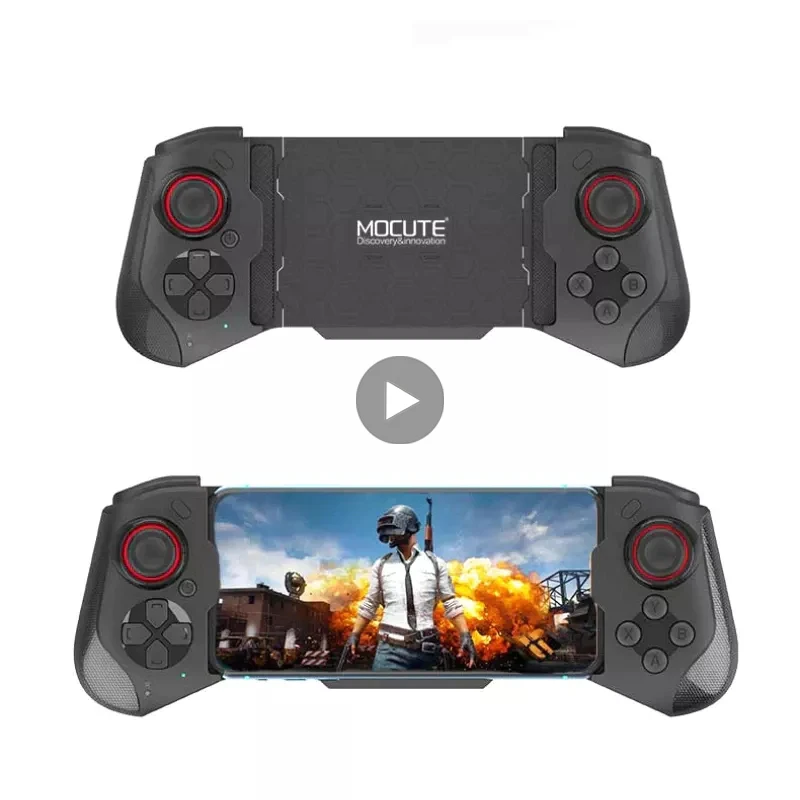 Gamepad para iphone android controle de telefone celular controlador bluetooth gatilho pubg móvel joystick jogos smartphone mando game pad