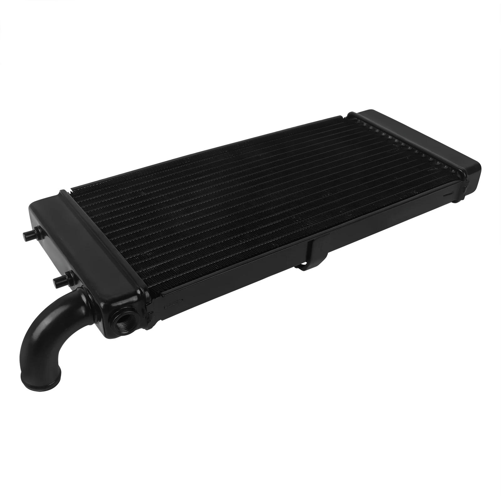 Radiador de alumínio para Honda Shadow, refrigerador do motor, tanque de água de refrigeração, acessórios do protetor, VT750C, 1997-2003 Radiador de alumínio para Honda Shadow, refrigerador do motor, tanque de água de refrigeração, acessórios do protetor, VT750C, 1997-2003