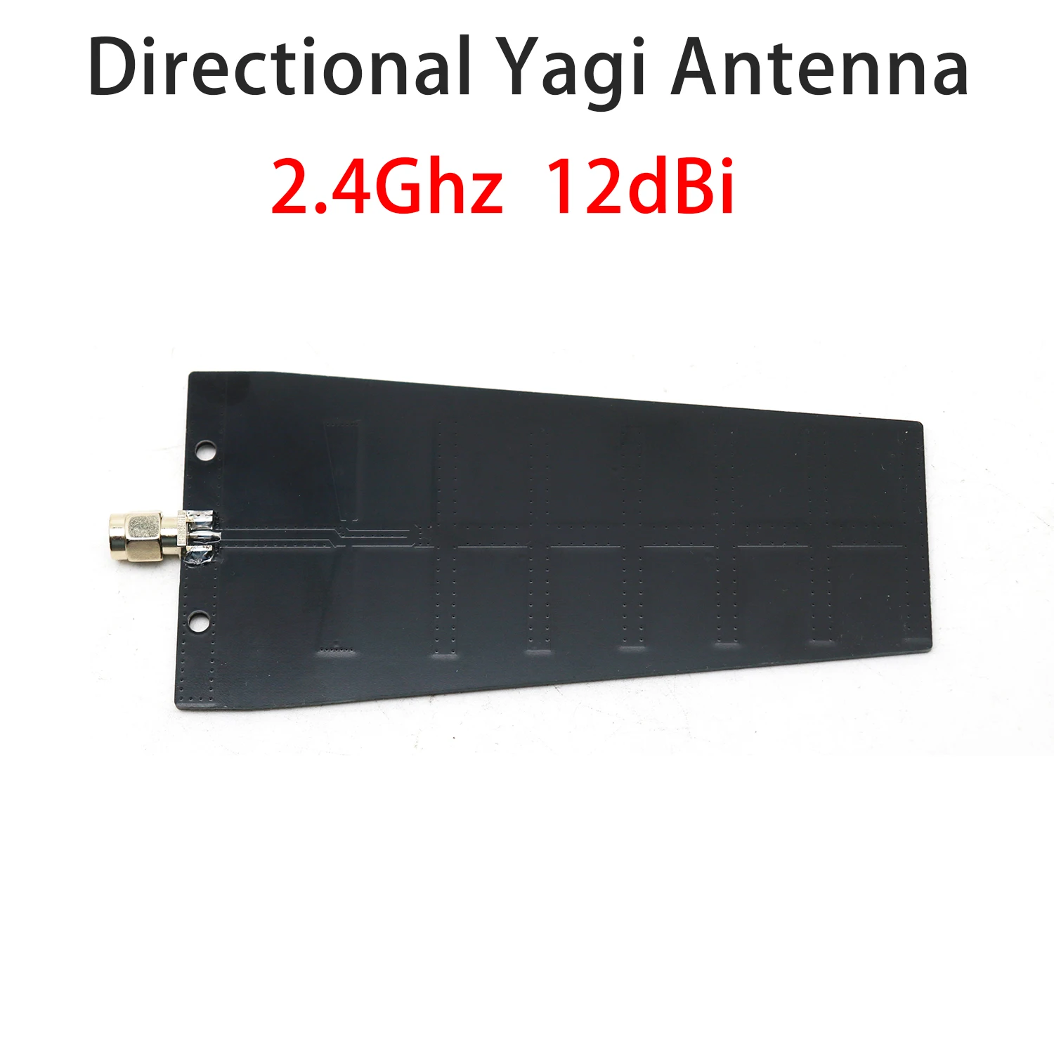 Antena Direcional 2.4G 12dBi para Transmissão de Imagem Radar WIFI 2.4GHz, Antenas Yagi de Alto Ganho, Roteador, Rádio, Amplificador de Potência RF