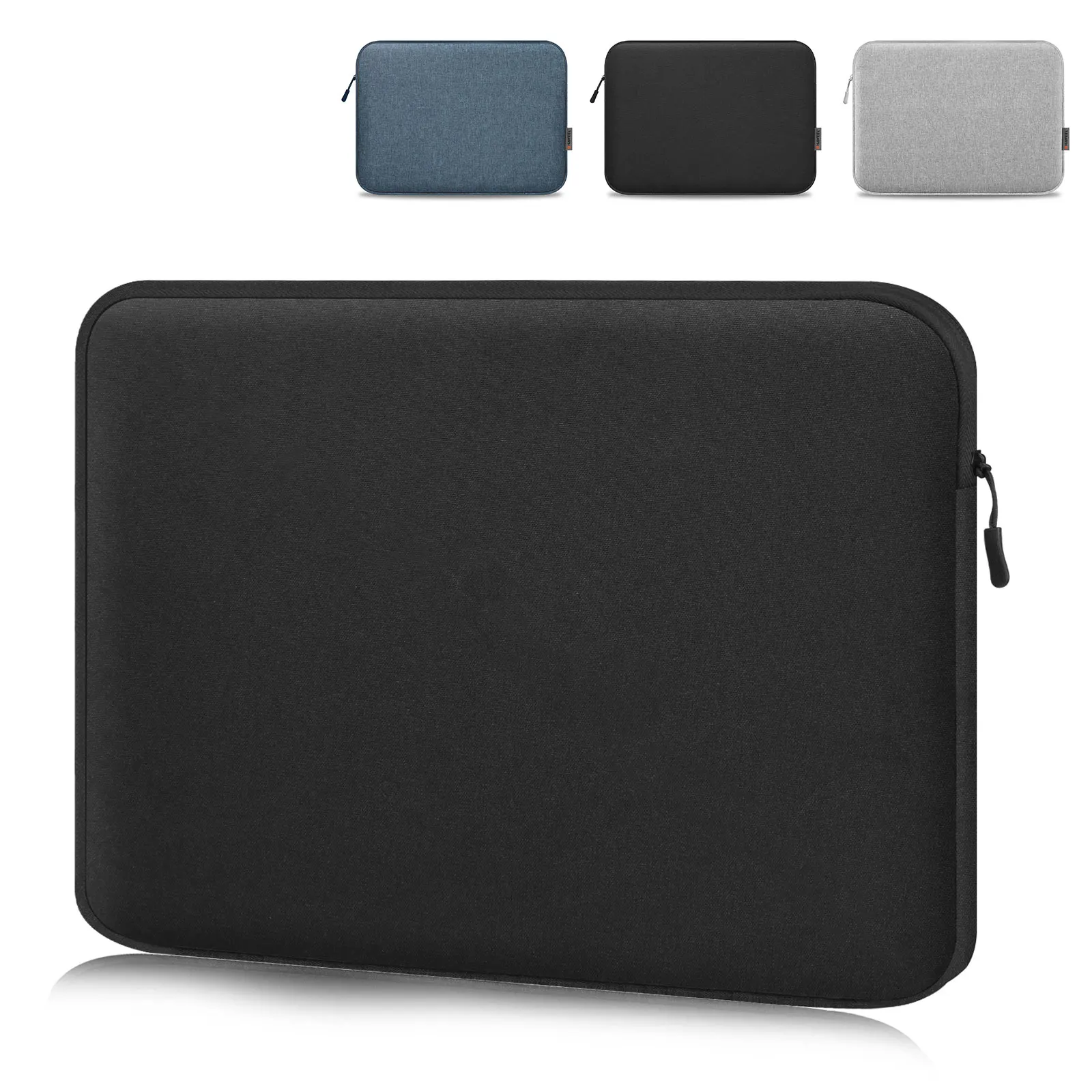 Haweel 11 13 15 16 polegadas capa para laptop capa para notebook tablet bolsa de transporte com zíper para macbook air pro bolsa capa de pele Haweel 11 13 15 16 polegadas capa para laptop capa para notebook tablet bolsa de transporte com zíper para macbook air pro bolsa capa de pele