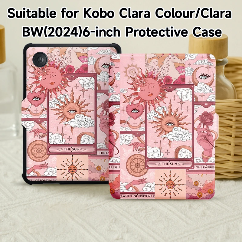 Estojo universal para modelos Kobo Clara BW/Libra Color e Kindle Paperwhite5,kindle10/11/12. Se encaixa em leitores eletrônicos de 6-7 polegadas