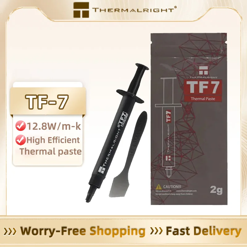 Thermalright-graxa condutora de silicone, pasta térmica, apto para computador, PC, laptop, CPU, GPU, placa de vídeo, chips, 13,8 W/m.k