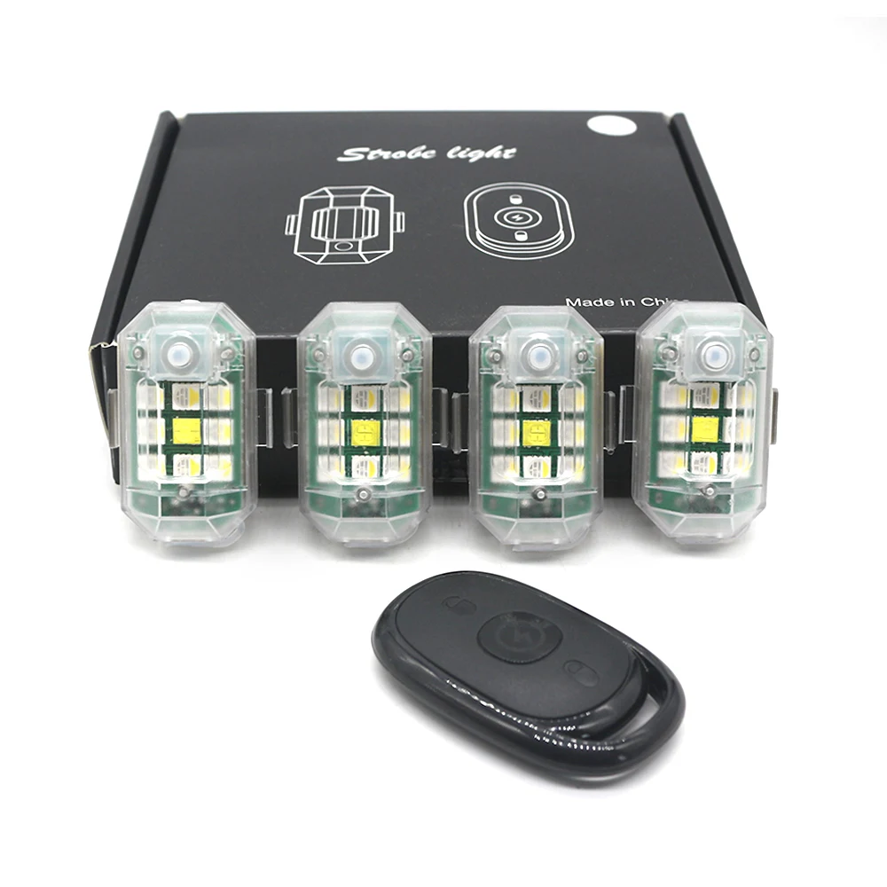 1/2/4pc remoto luzes da motocicleta rc drone led flash luz sem fio para rc fix asa aeronaves avião helicóptero luzes de advertência 1/2/4pc remoto luzes da motocicleta rc drone led flash luz sem fio para rc fix asa aeronaves avião helicóptero luzes de advertência