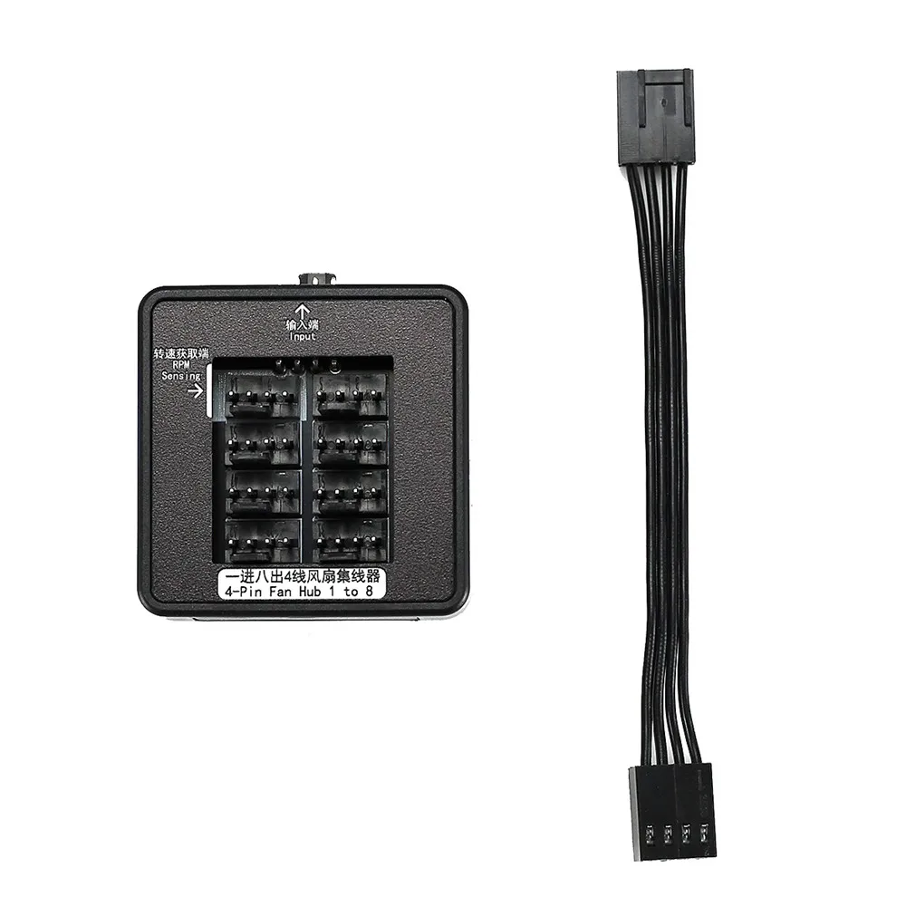 PWM 4Pin PWM Ventilador Governador Controlador de Velocidade PD QC Carregamento Rápido USB TYPE-C DC Fonte de Alimentação 24V 12V 5V DIY Refrigerador de Água