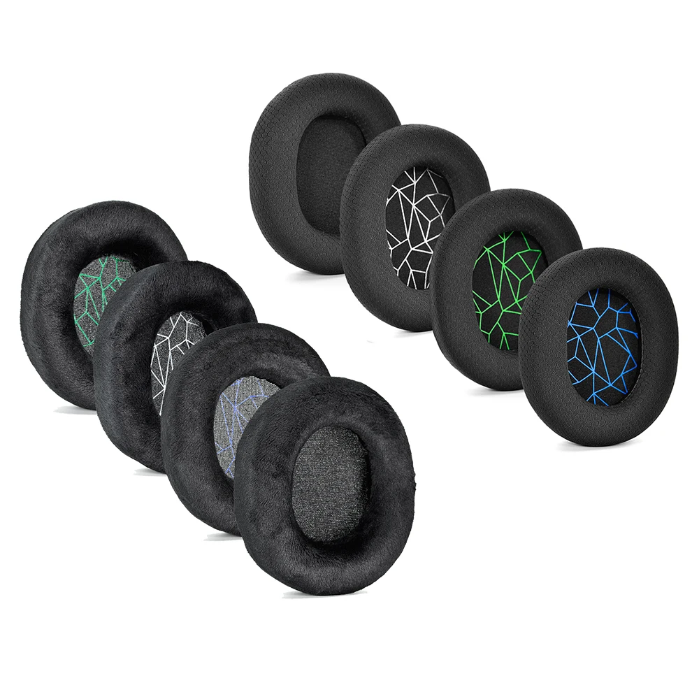 Almofadas de Tecido Originais para Fones de Ouvido SteelSeries Arctis 3 5 7 Pro, Almofadas de Substituição para Headset Gamer Sem Fio Almofadas de Tecido Originais para Fones de Ouvido SteelSeries Arctis 3 5 7 Pro, Almofadas de Substituição para Headset Gamer Sem Fio
