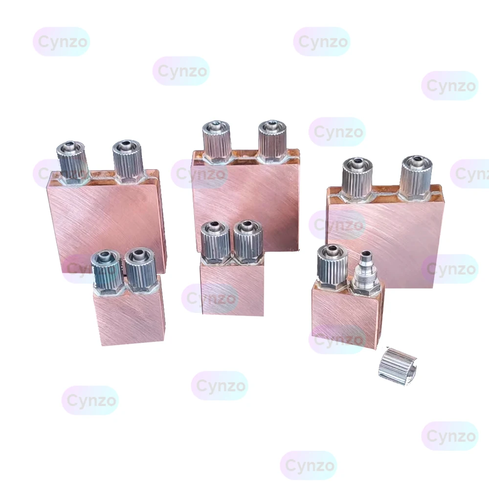 Refrigerador de água de cobre para CPU e GPU, Refrigeração semicondutora, dissipador de calor portátil, Notebook Cooling Block