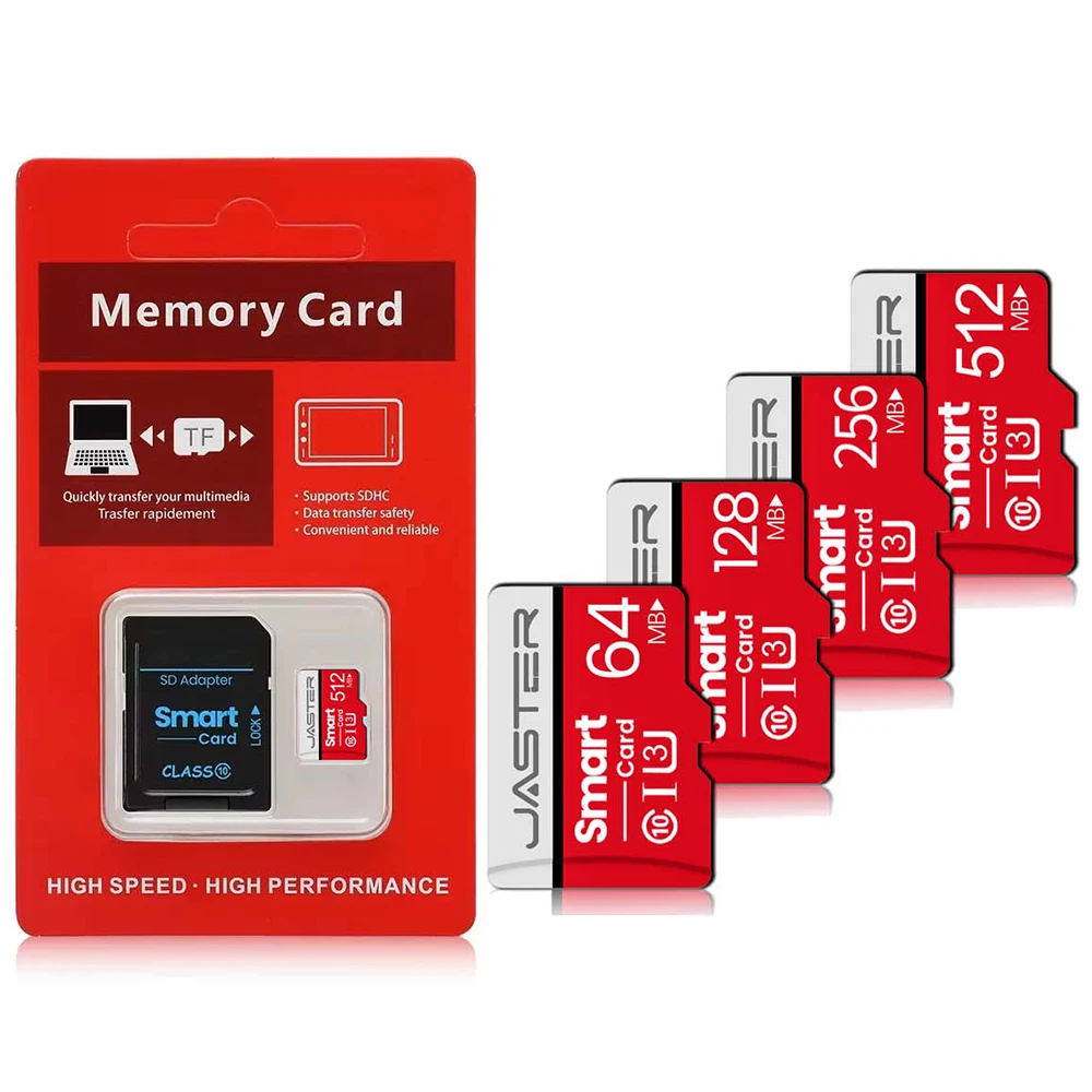 JASTER Cartão de Memória de Pequena Capacidade 64MB 128MB 256MB 512MB Cartão Micro 128M Cartão SD Cartão Micro