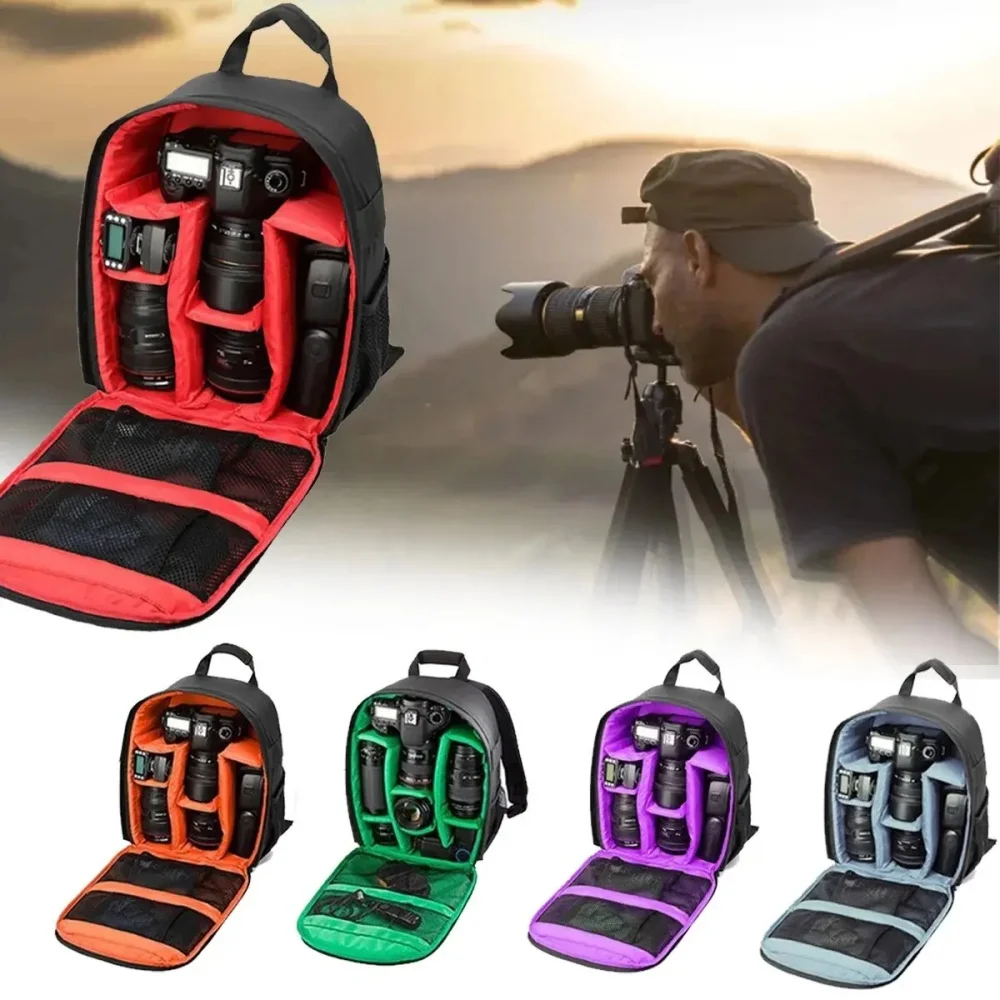 Multi-funcional câmera ao ar livre mochila vídeo digital ombro câmera saco à prova dwaterproof água câmera foto saco caso para dslr sony Multi-funcional câmera ao ar livre mochila vídeo digital ombro câmera saco à prova dwaterproof água câmera foto saco caso para dslr sony