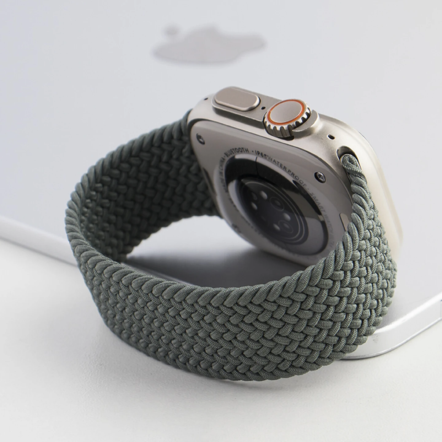 Pulseira trançada para Apple Watch Ultra 3 2 49mm 44mm 41mm 40mm 42mm 46mm 45mm, compatível com iWatch Series 11 SE3 10 9 8 7 6 5