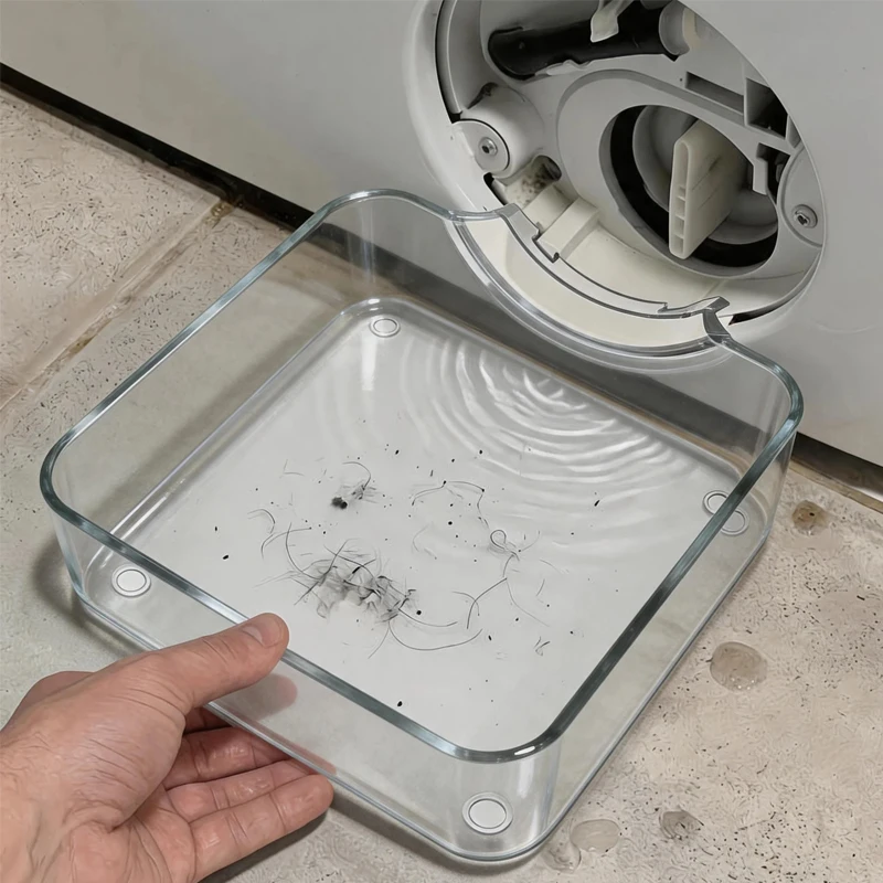 Bandeja de Drenagem Reutilizável para Máquina de Lavar Roupa, Bandeja Antivazamento para Tambor de Máquina de Lavar, Bandeja Coletora de Água à Prova de Vazamento para Proteção de Piso