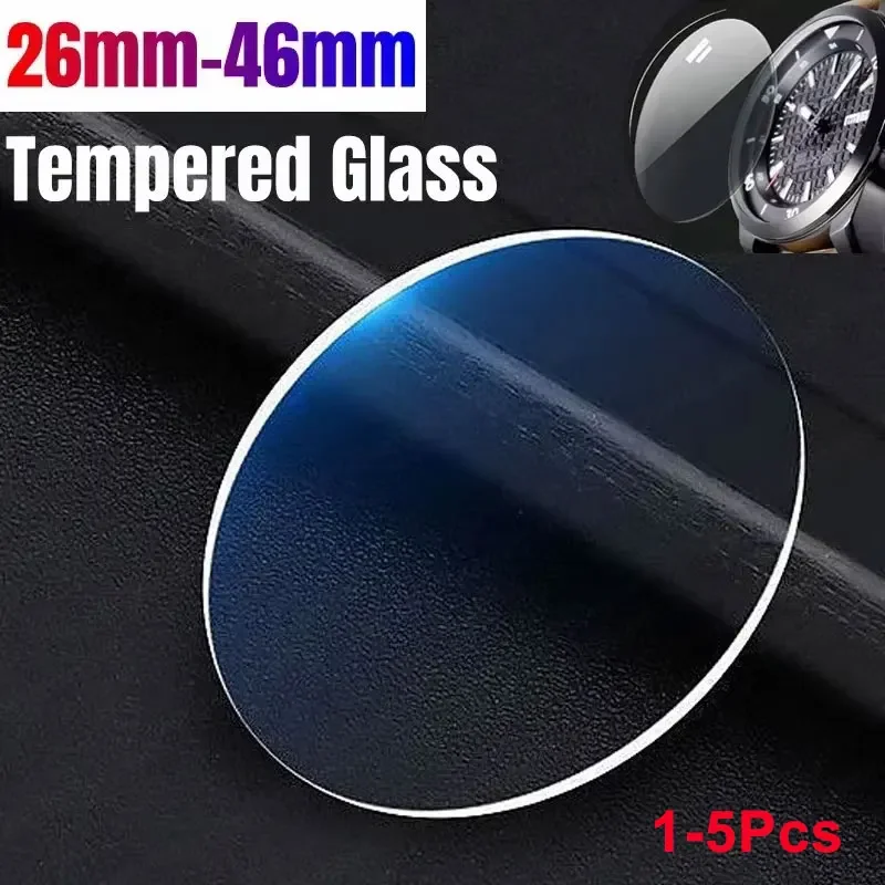 1-5 pces 26-46mm universal vidro temperado smartwatch protetor de tela película protetora 28mm 30mm 32mm 38mm 40mm 41mm 42mm de diâmetro 1-5 pces 26-46mm universal vidro temperado smartwatch protetor de tela película protetora 28mm 30mm 32mm 38mm 40mm 41mm 42mm de diâmetro