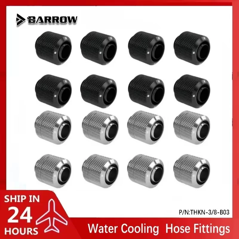 Carrinho de mão 10x13mm 10x16mm encaixe de tubulação de mangueira, aperto manual conector de resfriamento de água para tubo macio de pvc silicone pe