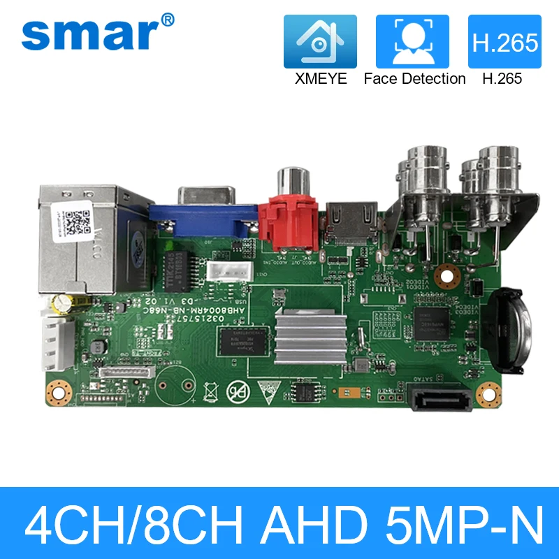 5 em 1 h.265 4ch/8ch/16ch 5m-n ahd dvr placa para ahd 5mp 4mp 1080p 720p câmera onvif controle coaxial p2p gravador de vídeo xmeye app 5 em 1 h.265 4ch/8ch/16ch 5m-n ahd dvr placa para ahd 5mp 4mp 1080p 720p câmera onvif controle coaxial p2p gravador de vídeo xmeye app