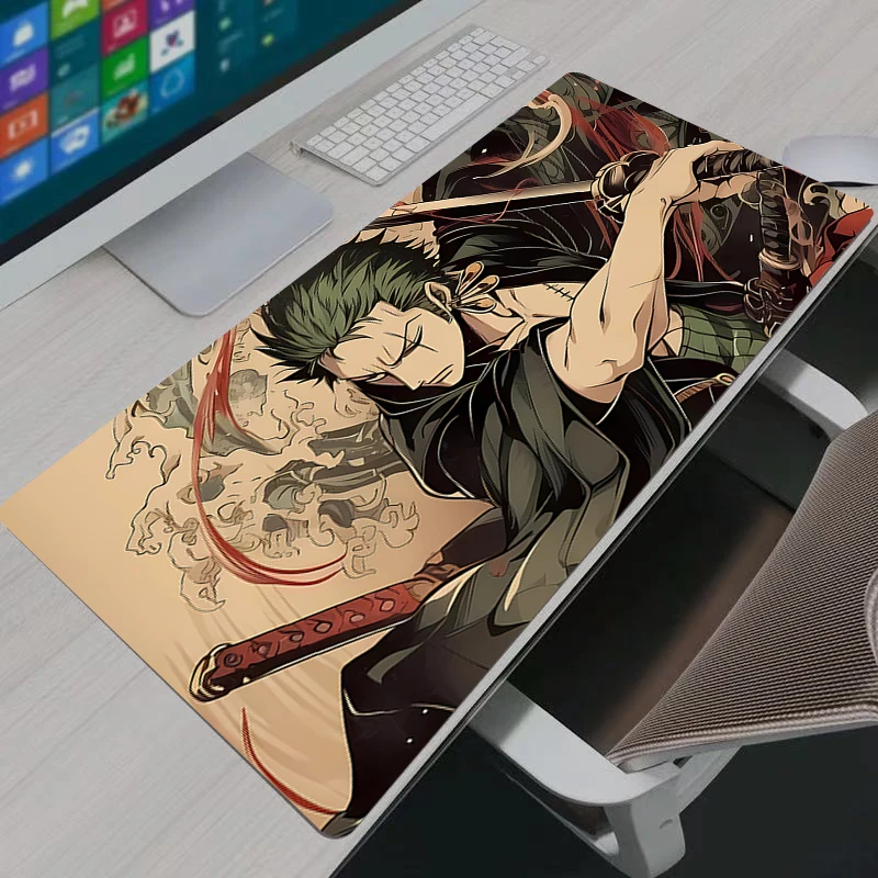 Mouse pads anime acessórios de jogos grande mousepad uma peça zoro tapete gamer pc computador teclado tapete de mesa mausepad Mouse pads anime acessórios de jogos grande mousepad uma peça zoro tapete gamer pc computador teclado tapete de mesa mausepad
