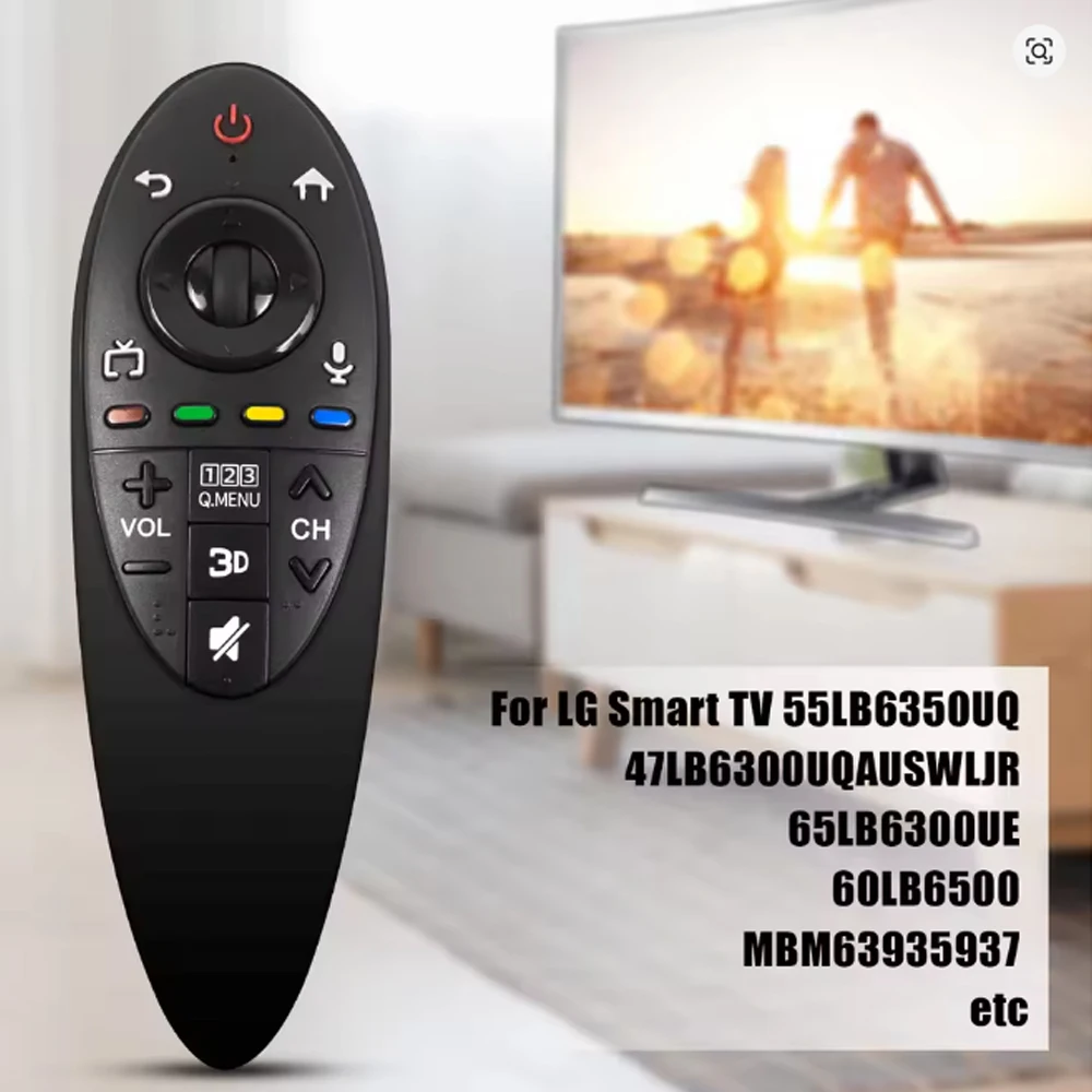 Substituição de controle remoto IR AN-MR500G para Smart TV 3D AN-MR500 MBM63935937, sem funções mágicas e vozes,
