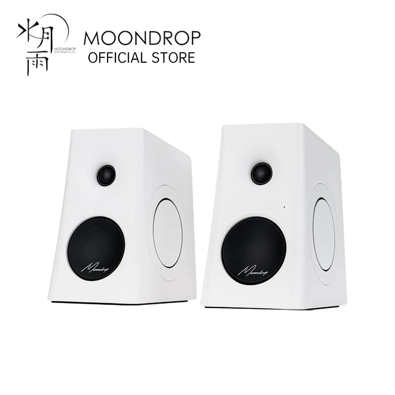 MOONDROP MM3A Caixa de Som Ativa de 3 polegadas com Cinco Modos, Bluetooth 6.0, USB/3.5mm AUX/Óptico/Coaxial, para Computador de Mesa MOONDROP MM3A Caixa de Som Ativa de 3 polegadas com Cinco Modos, Bluetooth 6.0, USB/3.5mm AUX/Óptico/Coaxial, para Computador de Mesa