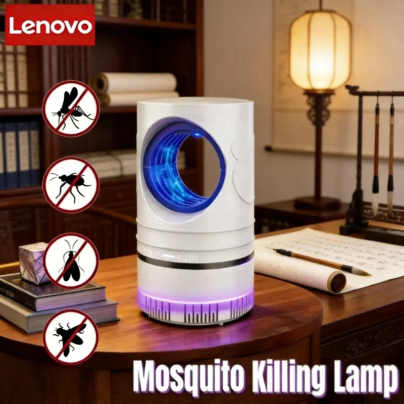 Nova Lâmpada Elétrica LED para Controle de Insetos e Mosquitos, Armadilha de Luz para Moscas e Insetos com Fonte de Alimentação USB