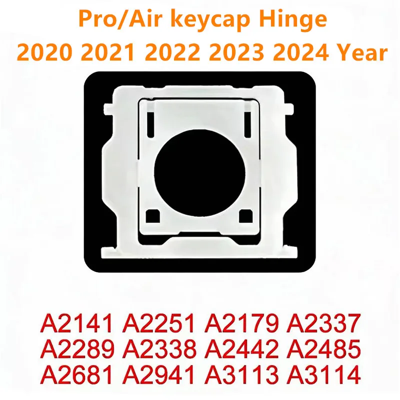 Carta keycaps chaves dobradiça para macbook pro air 13 "14" 16 "a2141 a2337 a2338 a2442 a2485 a2681 a2941 a3113 a3114 a3240 a3241