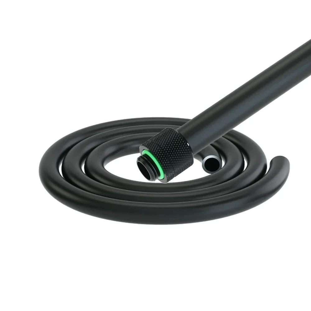 Mangueira de Resfriamento de Água Barrow EPDM Flexível 9.8X15.9mm, Resistente à Corrosão, para Tubulação de Resfriador de Água, Preta