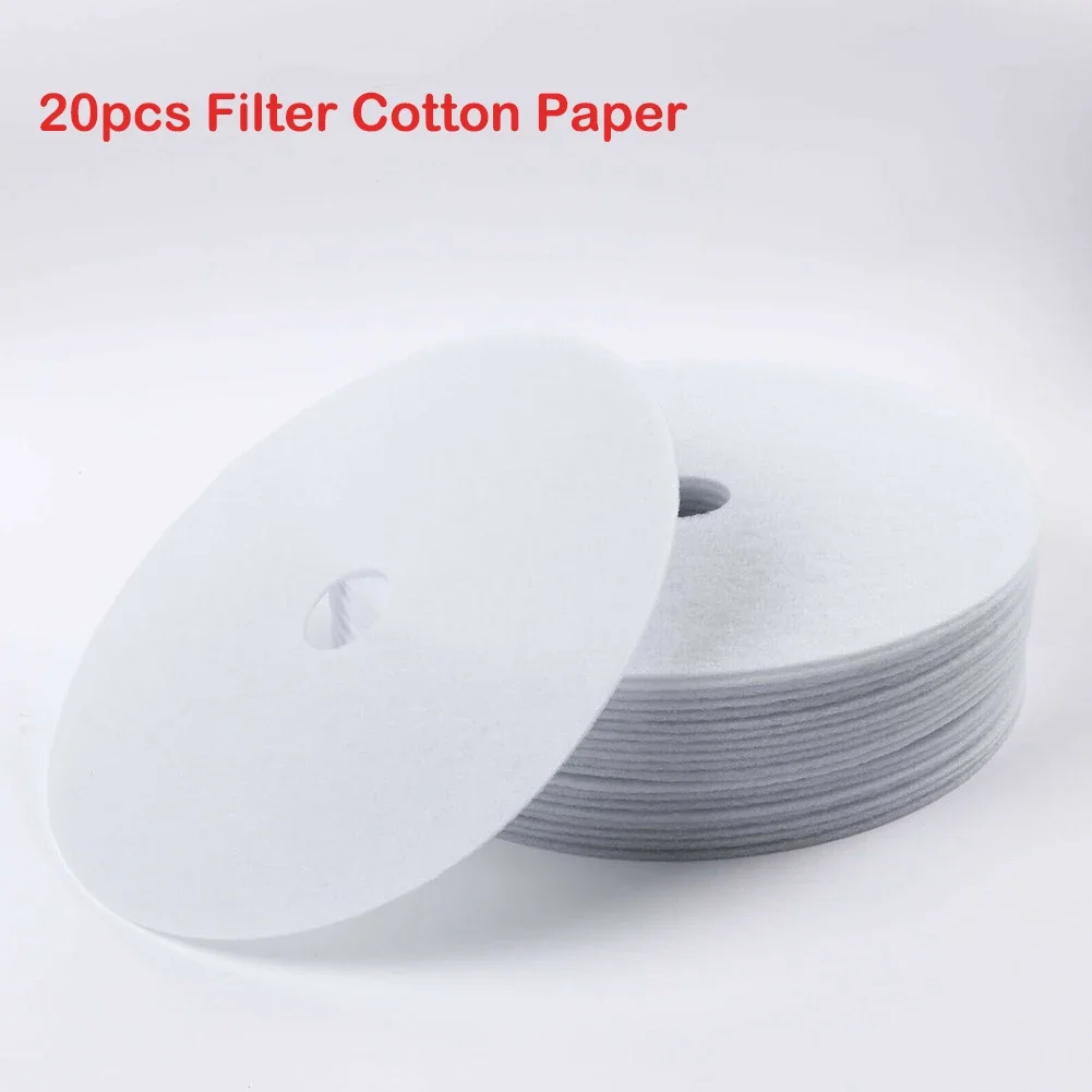 20pc filtro de algodão papel roupas secador de entrada de ar umidificador filtro de exaustão folha filtragem disco substituição para secadores de roupas