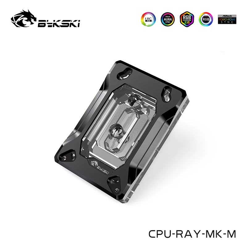 Bykski-cpu bloco de água para amd swrx8/strx4/am5/am4/tr4/sp3 processador, acrílico, edição argb, cpu-relacionados Bykski-cpu bloco de água para amd swrx8/strx4/am5/am4/tr4/sp3 processador, acrílico, edição argb, cpu-relacionados
