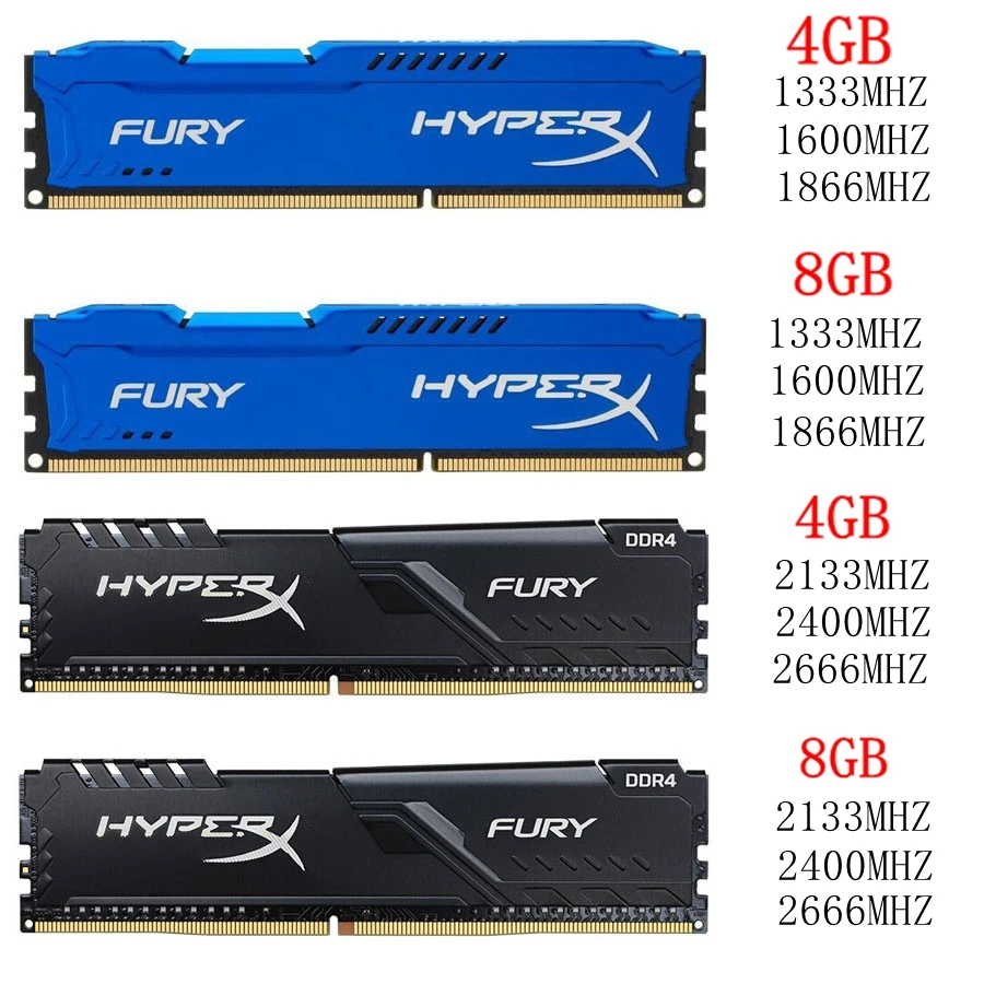 8gb 4gb memoria ram ddr3 ddr4 2666 2400 2133mhz memória de desktop 1.2v dimm ddr3 1866 1600 1333mhz 1.5v 1.35v ram ddr3 memória ddr4