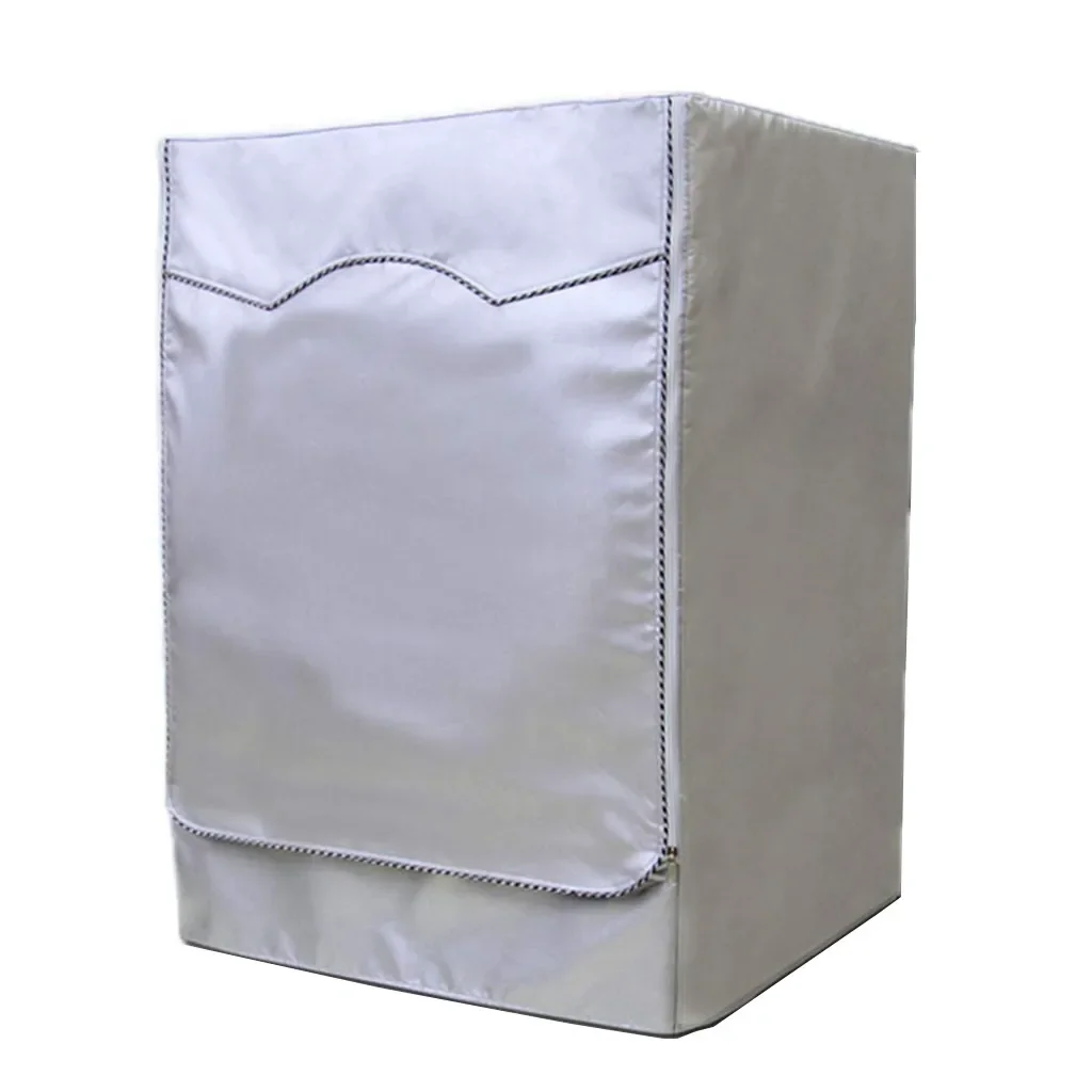 Capa Protetora Impermeável para Máquina de Lavar e Secar Roupa de Carga Frontal, Anti-Poeira e com Proteção Solar, para Armazenamento Doméstico