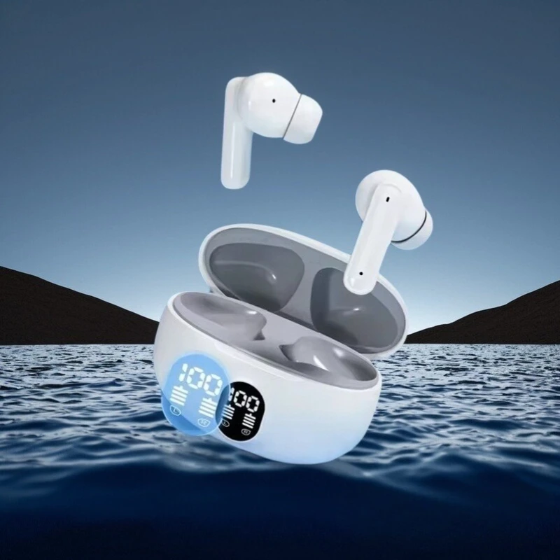 S510 bluetooth sem fio controle de toque fones alta fidelidade estéreo à prova dwireless água tws esportes display led fone com microfone