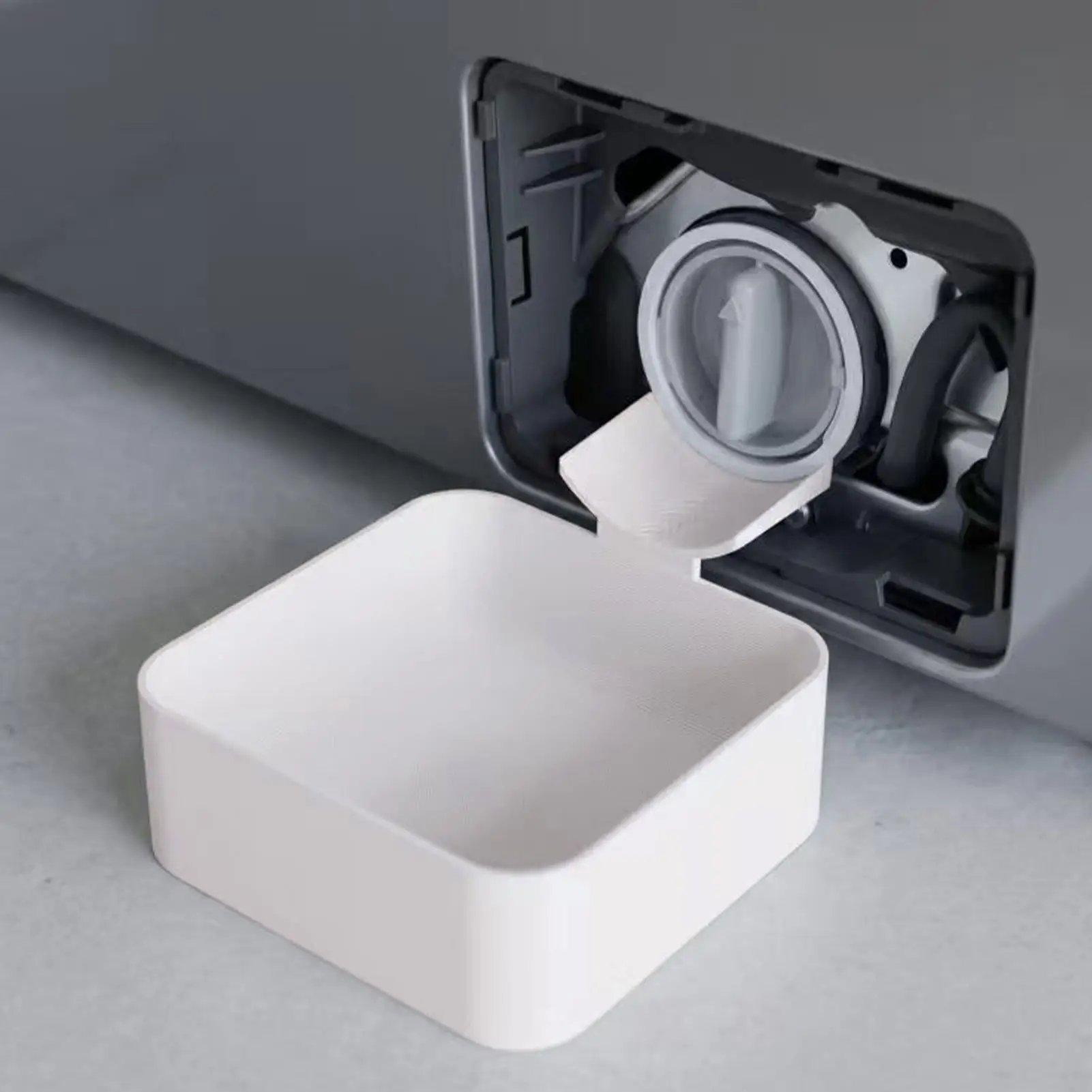 Bandeja de Drenagem para Máquina de Lavar Roupa, À Prova de Vazamentos, Encaixe Perfeito, Fácil Instalação, Bandeja Coletora de Água para Máquina de Lavar Roupa de Carregamento Frontal, para Porão, Apartamento, Casa Móvel, Garagem