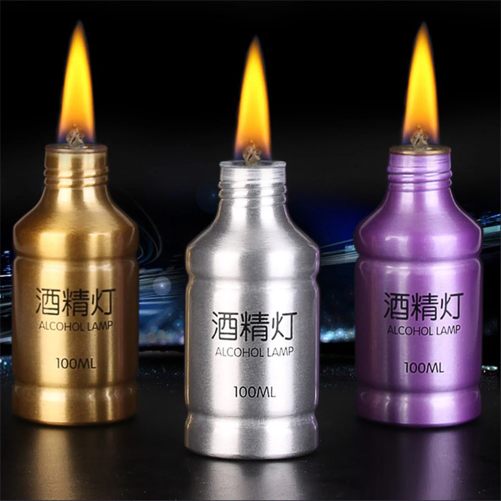 100ml fogões lâmpada de álcool portátil liga alumínio lâmpada álcool líquido fogão para sobrevivência ao ar livre acampamento laborotary ensino 100ml fogões lâmpada de álcool portátil liga alumínio lâmpada álcool líquido fogão para sobrevivência ao ar livre acampamento laborotary ensino