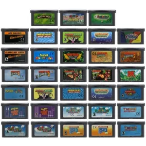 Cartucho de Videogame GBA, Cartão de Console da Série Donkey Kong, Mario, Wario, Kart Party para GBASP