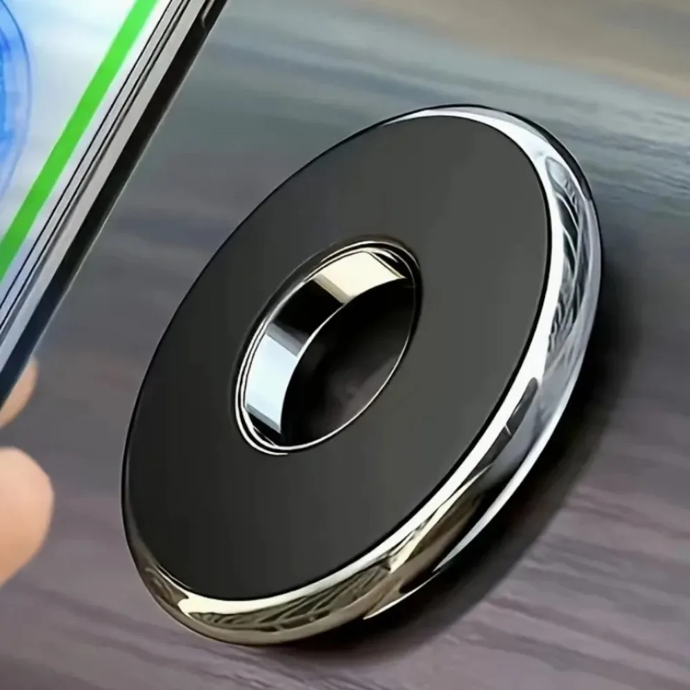Suporte universal magnético para celular, suporte redondo para carro, gps, smartphone, suporte móvel para carro, para iphone