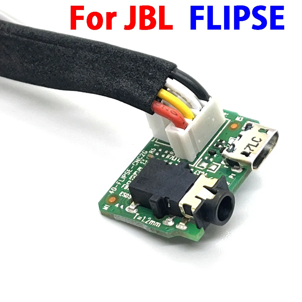 Conector Micro USB para Caixa de Som Bluetooth JBL FLIPSE Flip2, Porta de Carregamento de Alta Corrente, Placa de Conexão Fêmea
