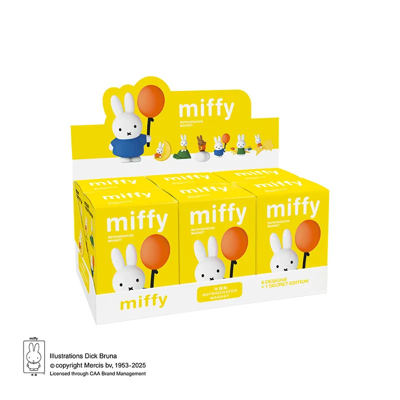 Ímã de Geladeira Miffy Coelho: Série Design Balão, Bonecos Colecionáveis e Enfeites de Ação Ímã de Geladeira Miffy Coelho: Série Design Balão, Bonecos Colecionáveis e Enfeites de Ação