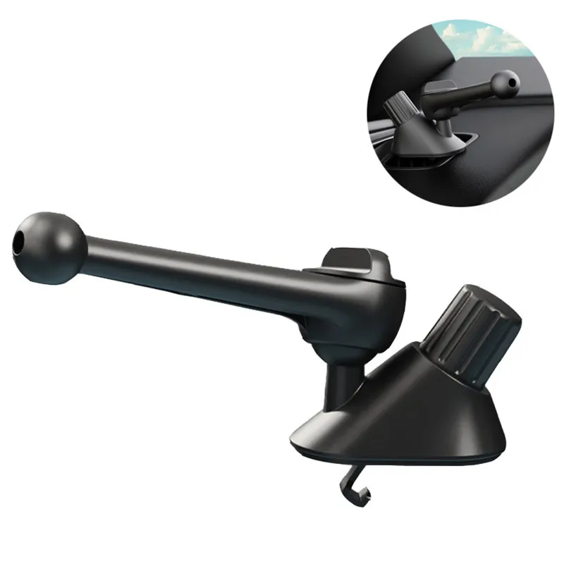 Suporte Universal de Celular para Saída de Ar Automotiva com Cabeça Esférica de 17mm, Rotação 360°, Acessório para Base de Suporte de Celular para Saída de Ar de Carro