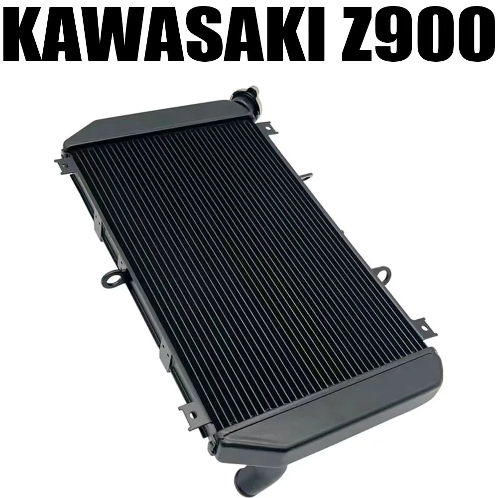 Z 900 radiador de alumínio para motor de motocicleta, sistema de tanque de água de refrigeração para kawasaki z900 2017 2018 19 20 21 2022
