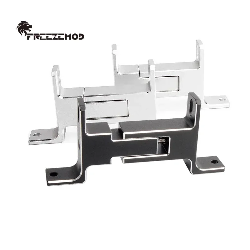 FREEZEMOD-Suporte Refrigerador Externo, Suporte De Radiador De Refrigeração A Água, Stand Rack, Processamento CNC FREEZEMOD-Suporte Refrigerador Externo, Suporte De Radiador De Refrigeração A Água, Stand Rack, Processamento CNC