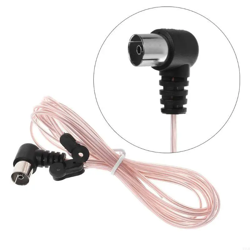 Antena dipolo fm 75 ohm, conector pal, rádio estéreo interno para receptor de home theater, acessórios de antenas hifi am/fm Antena dipolo fm 75 ohm, conector pal, rádio estéreo interno para receptor de home theater, acessórios de antenas hifi am/fm