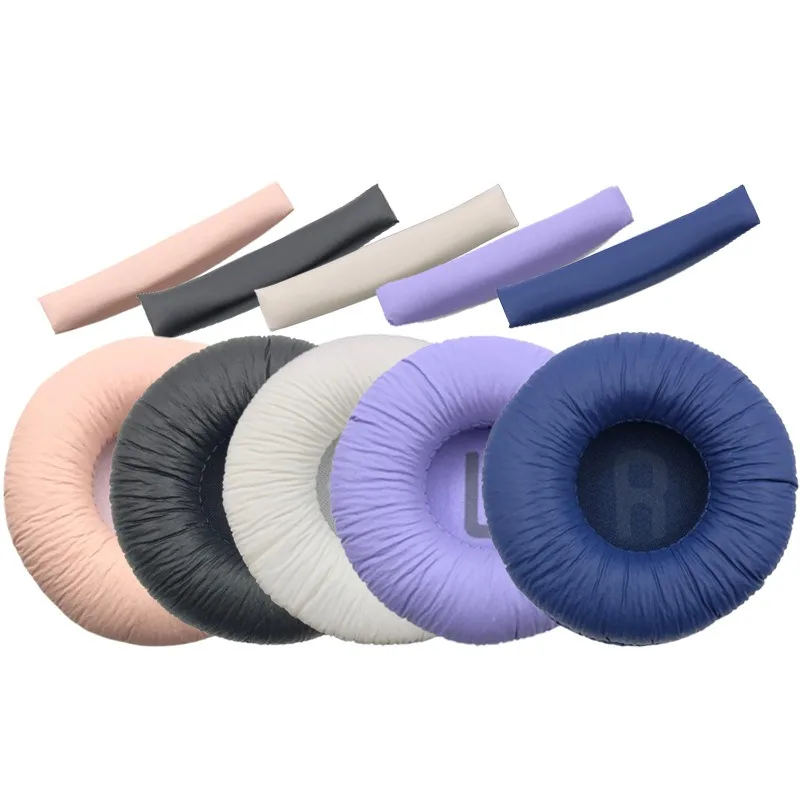 Headphone Pad Covers para JBL, Ear Almofadas, Headphone Pad, Headband Substituição, Headband, Tune600BTNC, T660NC, T510BT, T500BT, T450BT, 70mm