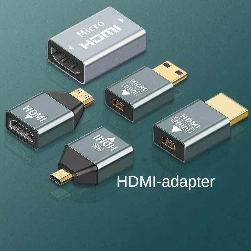 4k 60hz mini micro hdmi-compatível com adaptador conversor para portátil placa gráfica câmera tv monitor hd adaptador de áudio vídeo