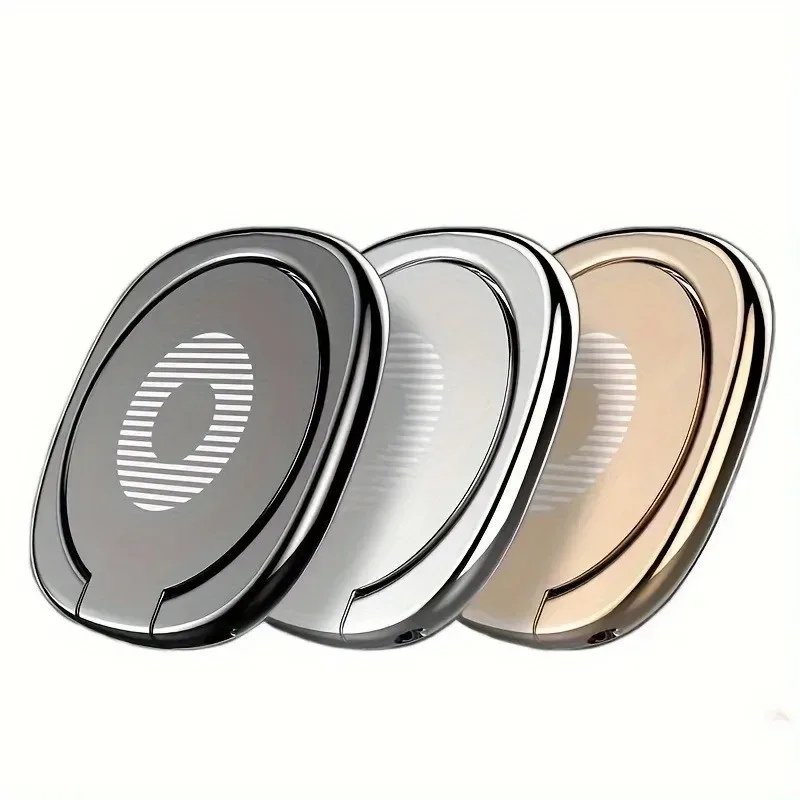 Suporte Ultrafino para Celular com Anel Giratório 360° ° Suporte de Telefone Metálico Dobrável com Rotação de 360 Graus para Smartphone