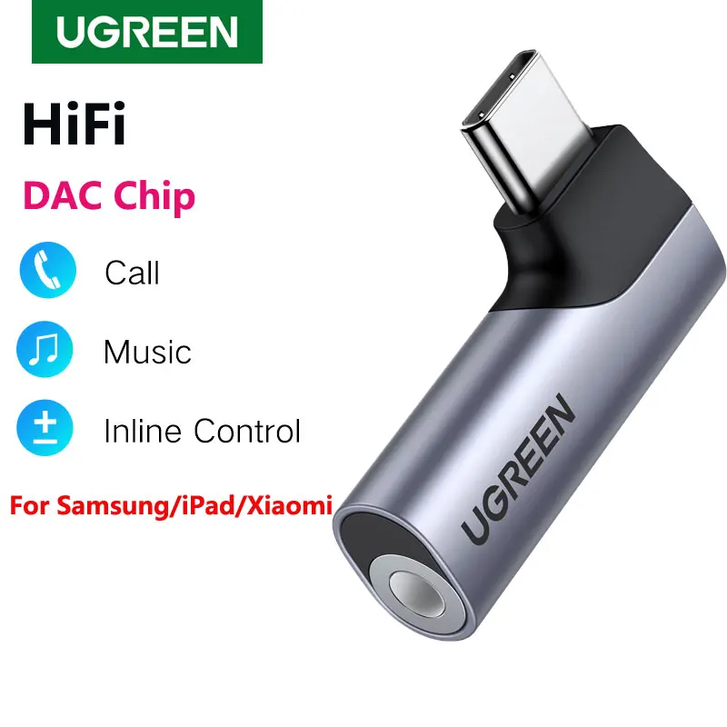 Ugreen usb c para 3.5mm fone de ouvido áudio para samsung galaxy a52s s22 s21 ipad pro 2022 tipo c aux dac fone de ouvido microfone jack adaptador usb Ugreen usb c para 3.5mm fone de ouvido áudio para samsung galaxy a52s s22 s21 ipad pro 2022 tipo c aux dac fone de ouvido microfone jack adaptador usb