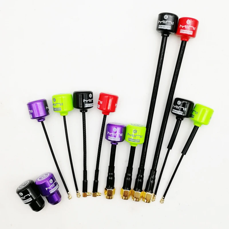 Antena pirulito 4 rhcp 5.8g, alto ganho 2.8dbi fpv, transmissor/receptor sma/RP-SMA/mmcx/ufl, antena para rc fpv, peça de drone de corrida Antena pirulito 4 rhcp 5.8g, alto ganho 2.8dbi fpv, transmissor/receptor sma/RP-SMA/mmcx/ufl, antena para rc fpv, peça de drone de corrida